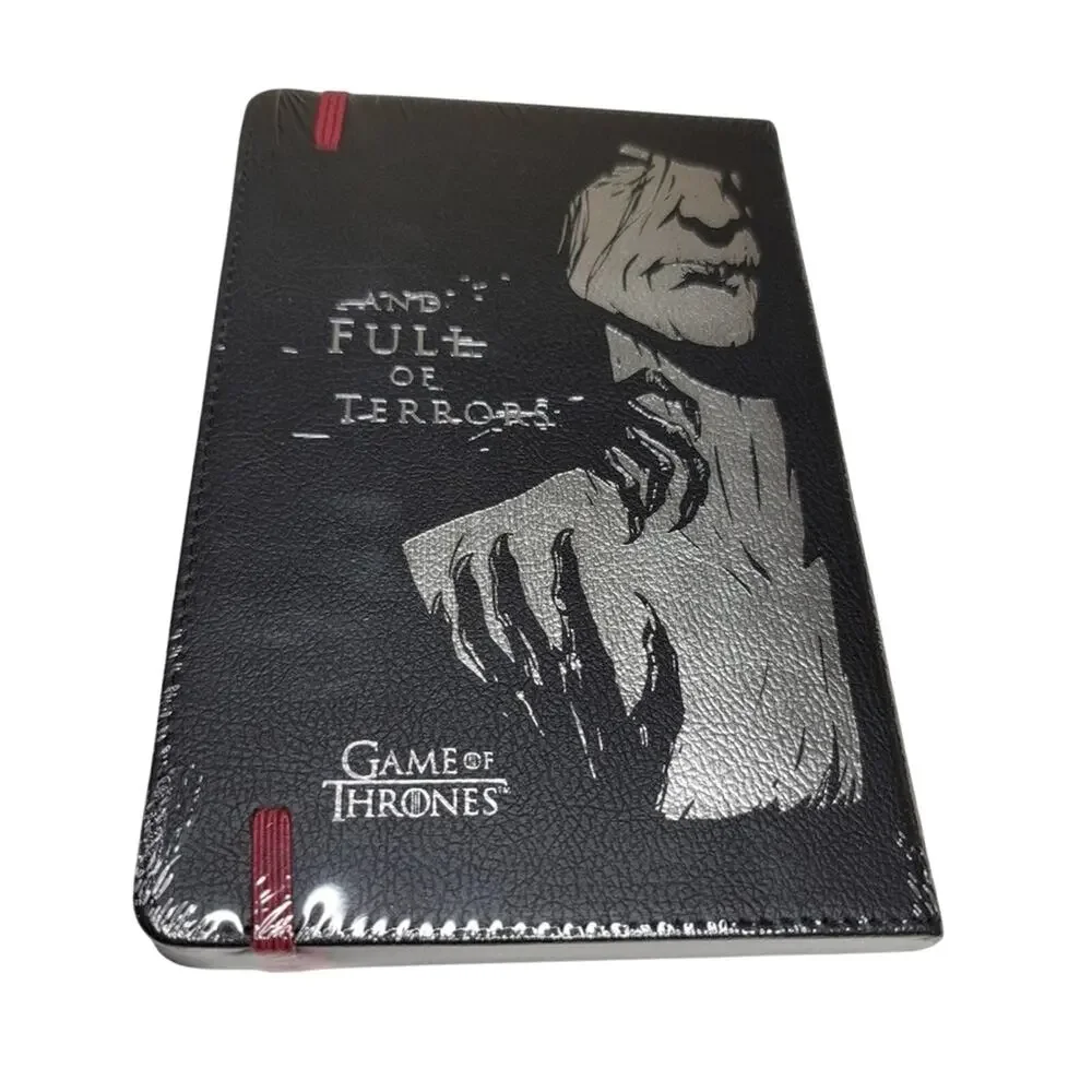 Game of Thrones Journal The Night Is Dark & Full of Terrors Faux Leather HBO NIP